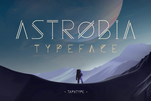 Astrobia Family Font - Featured Image