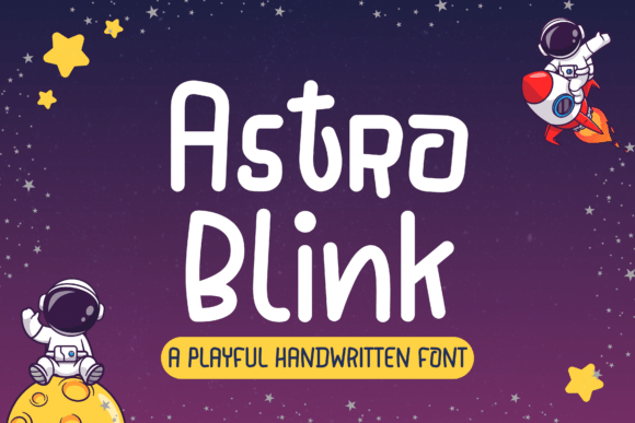 Astroblink Font - Featured Image