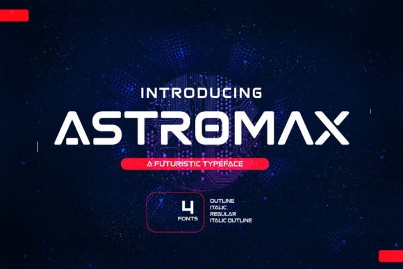 Astromax Font - Featured Image