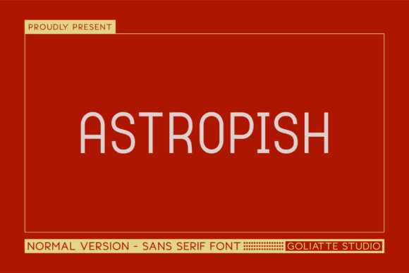 Astropish Font - Featured Image
