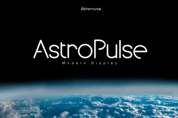 Astropulse Font - Featured Image