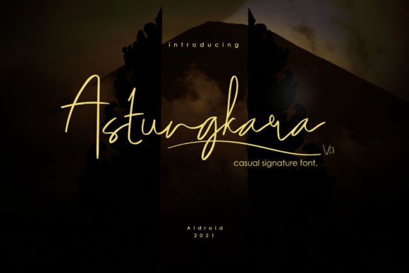 Astungkara Font - Featured Image