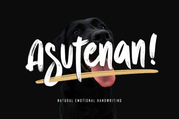 Asutenan Font - Featured Image