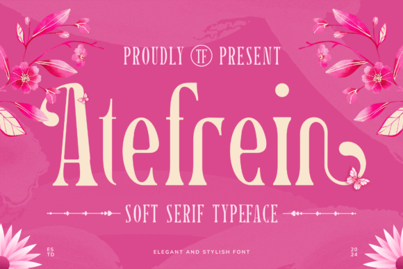 Atefrein Font - Featured Image