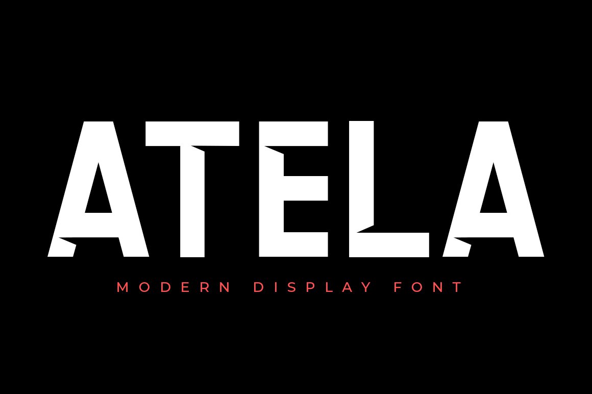 Atela Font - Featured Image