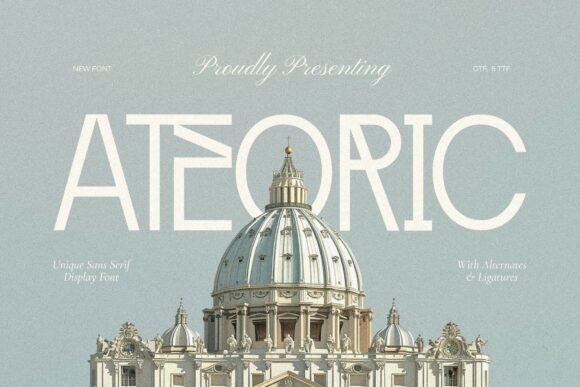 Ateoric Font - Featured Image