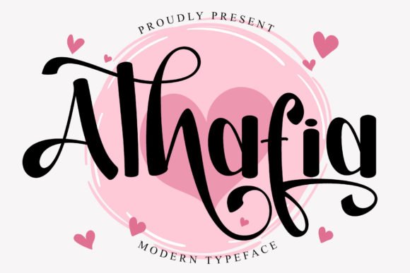 Athafia Font - Featured Image