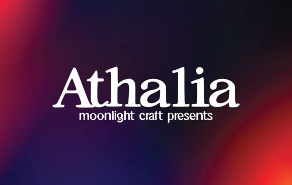 Athalia Font - Featured Image