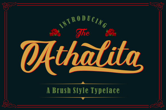 Athalita Font - Featured Image