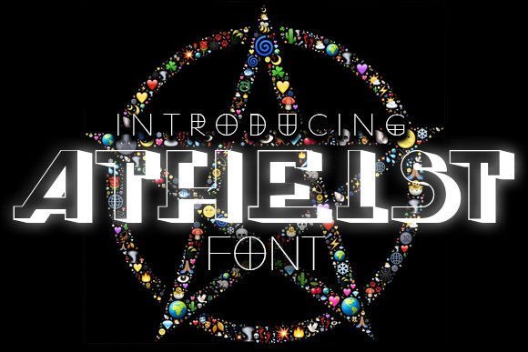 Atheist Font - Featured Image