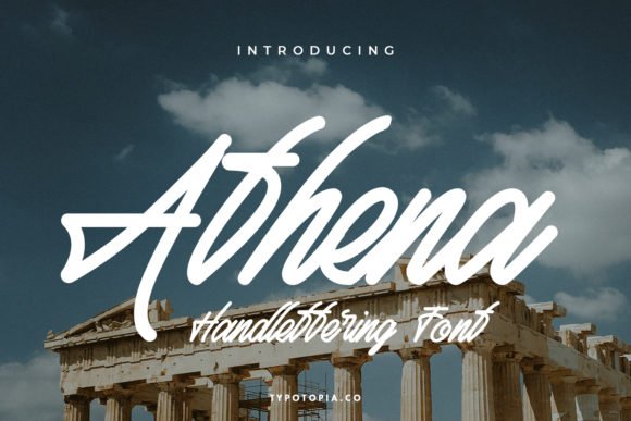 Athena Font - Featured Image