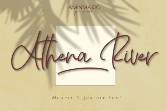 Athena River Font - Featured Image