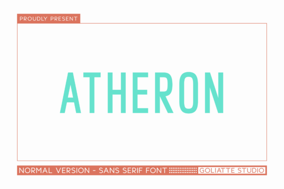 Atheron Font - Featured Image