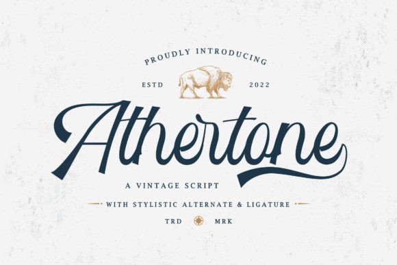 Athertone Font - Featured Image