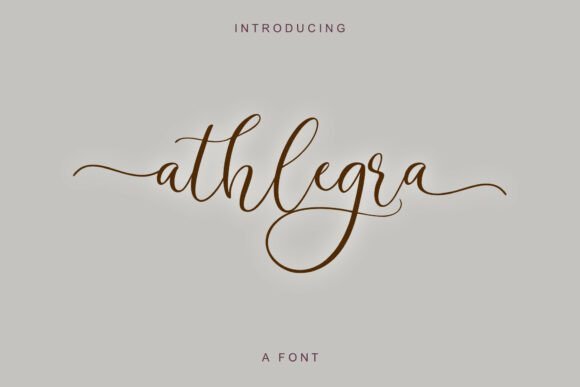 Athlegra Font - Featured Image