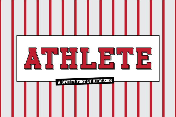 Athlete Font - Featured Image