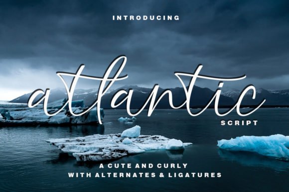 Atlantic Script Font - Featured Image