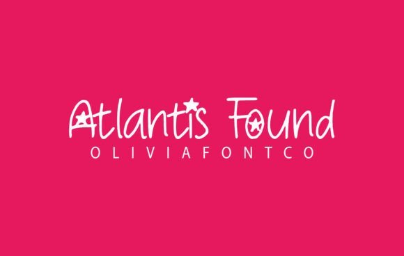 Atlantis Found Font - Featured Image