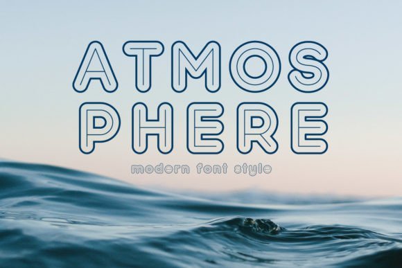 Atmosphere Font - Featured Image