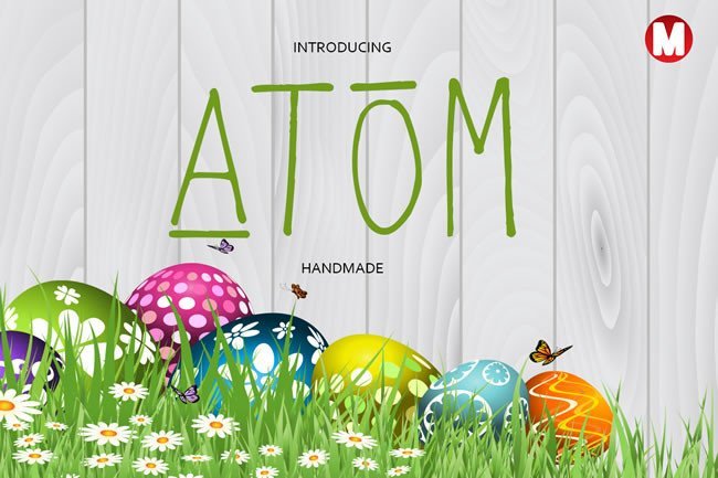 Atom Font - Featured Image