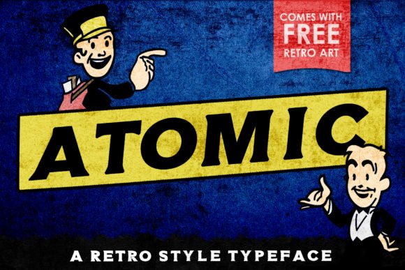 Atomic Font - Featured Image