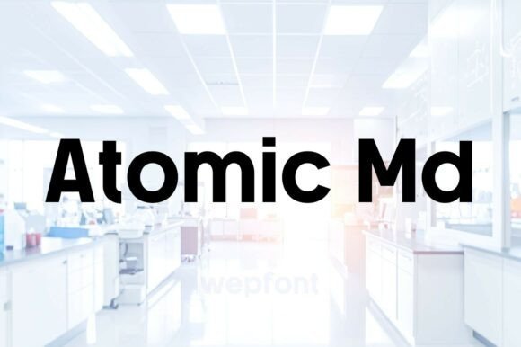 Atomic Md Font - Featured Image