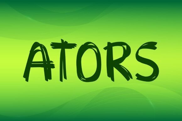 Ators Font - Featured Image