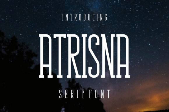 Atrisna Font - Featured Image