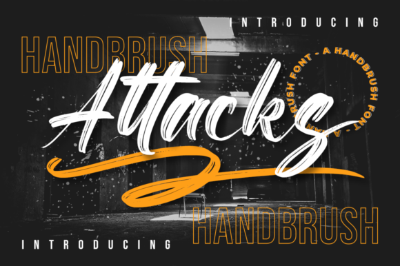 Attacks Font - Featured Image