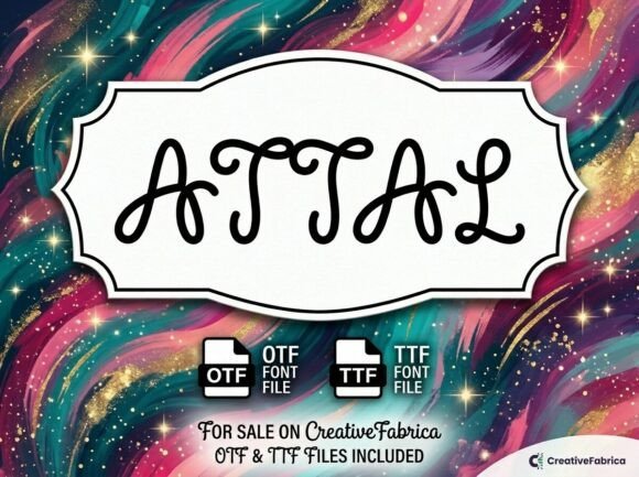 Attal Font - Featured Image