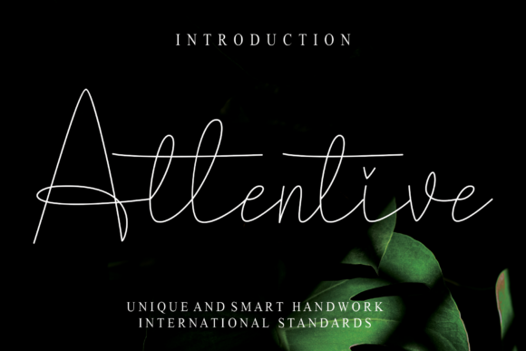 Attentive Font - Featured Image
