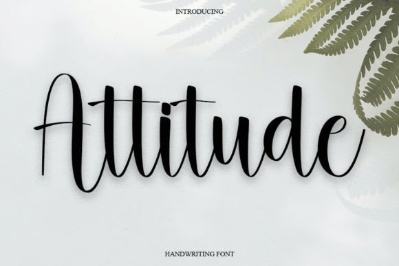 Attitude Font - Featured Image