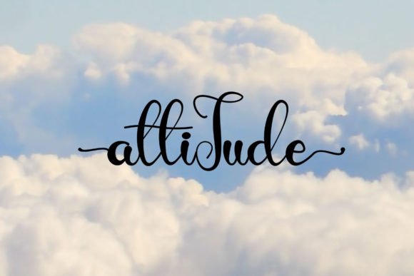 Attitude Font - Featured Image
