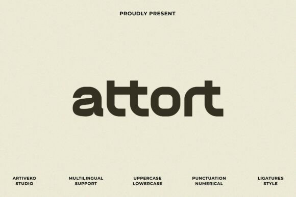 Attort Font - Featured Image