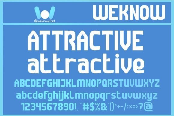 Attractive Font - Featured Image
