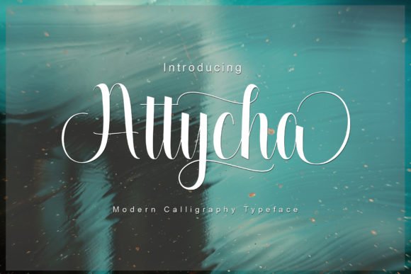 Attycha Font - Featured Image