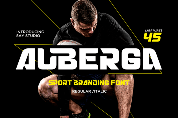 Auberga Font - Featured Image