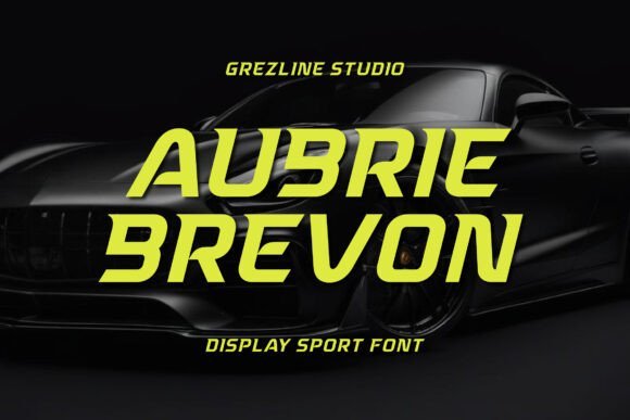 Aubrie Brevon Font - Featured Image