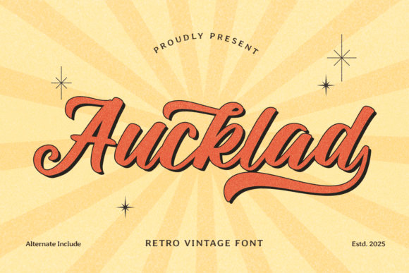 Auckland Font - Featured Image