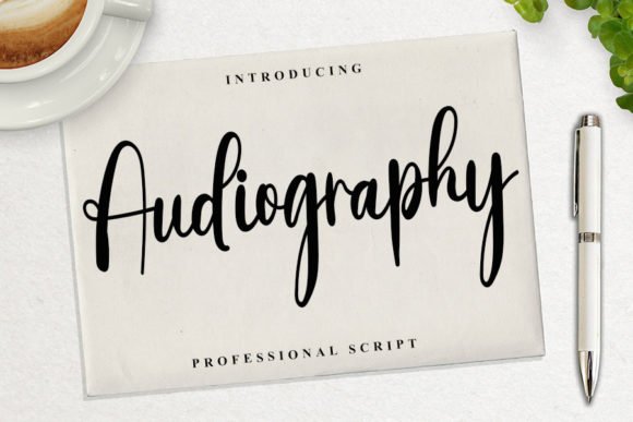 Audiography Font - Featured Image