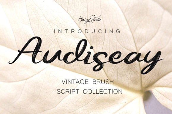 Audiseay Font - Featured Image