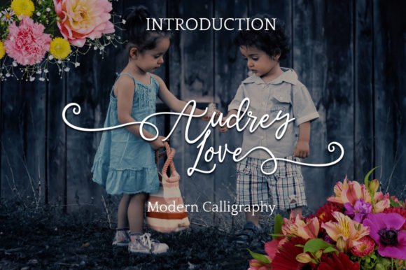 Audrey Love Font - Featured Image
