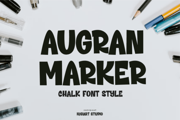 Augran Marker Font - Featured Image