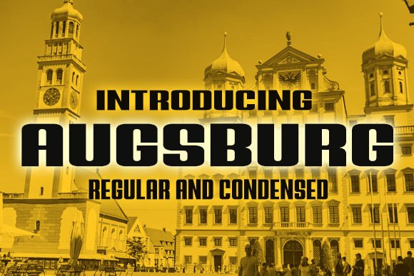 Augsburg Font - Featured Image