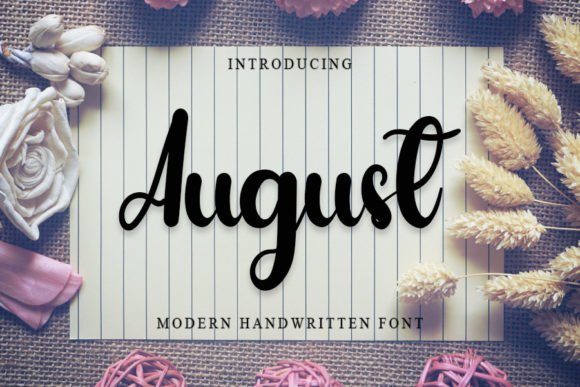 August Font - Featured Image