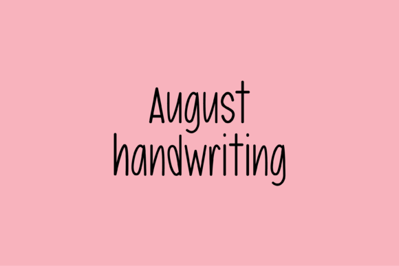 August Font - Featured Image