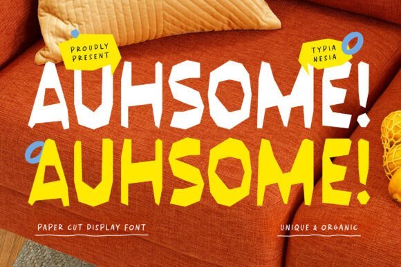 Auhsome Font - Featured Image