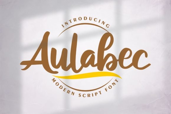 Aulabec Font - Featured Image