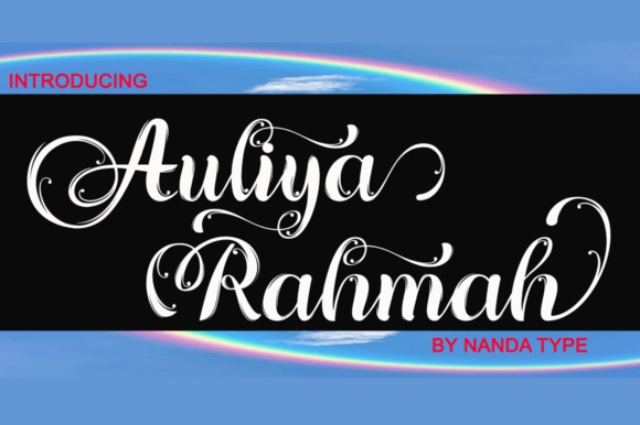 Auliya Rahmah Font - Featured Image