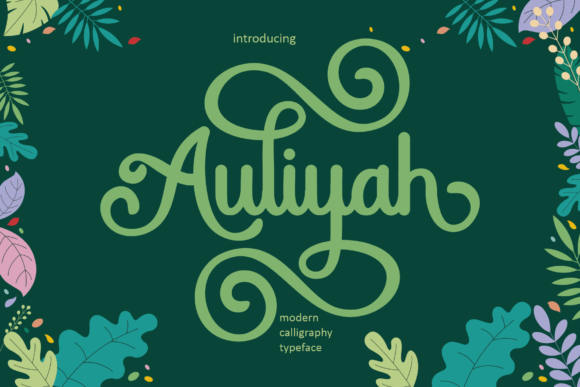 Auliyah Font - Featured Image